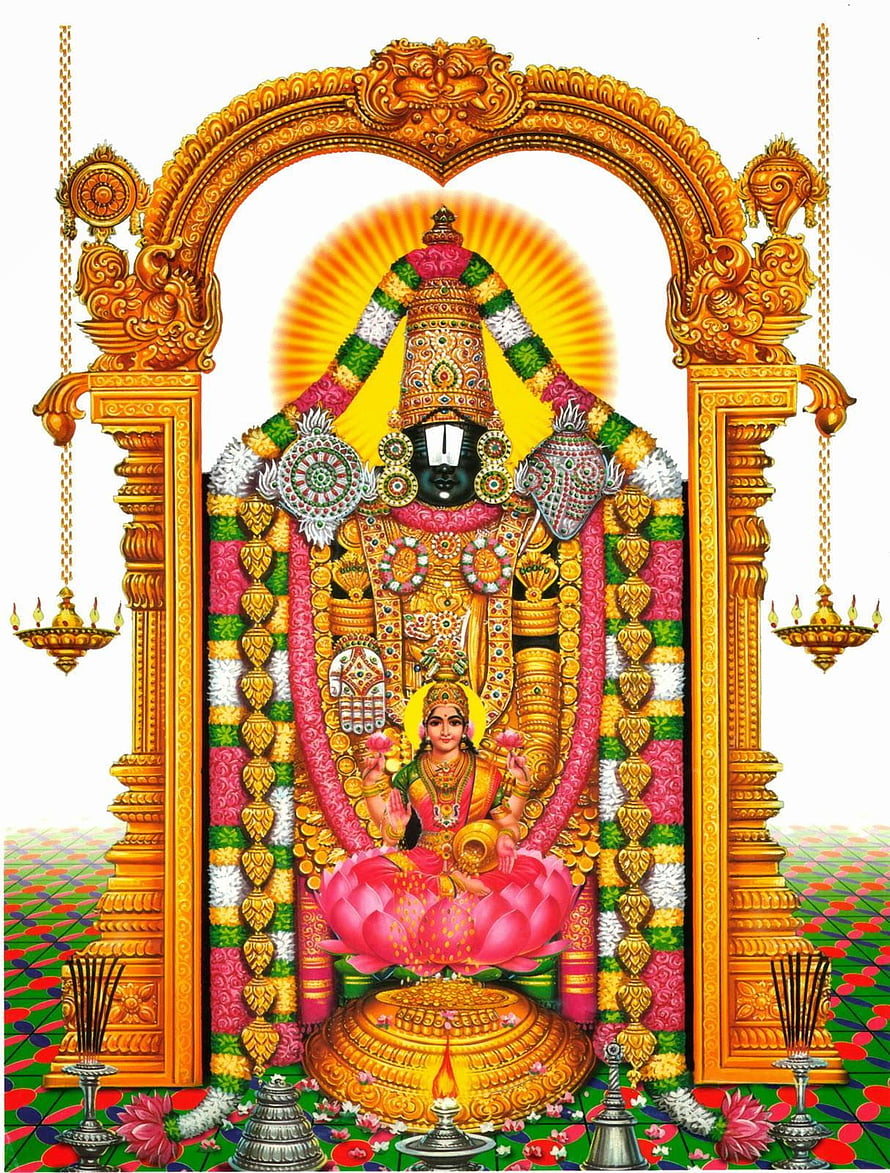 Lord Ayyappa and Goddess Bhadrakali Hindu Temple Artwork HD phone wallpaper