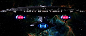 Star Trek USS Enterprise NCC-1701-D Galaxy Class Starship Wallpaper HD wallpaper