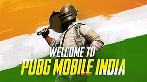 PUBG Mobile India Character With Pan Against Tricolor Flag Background HD wallpaper