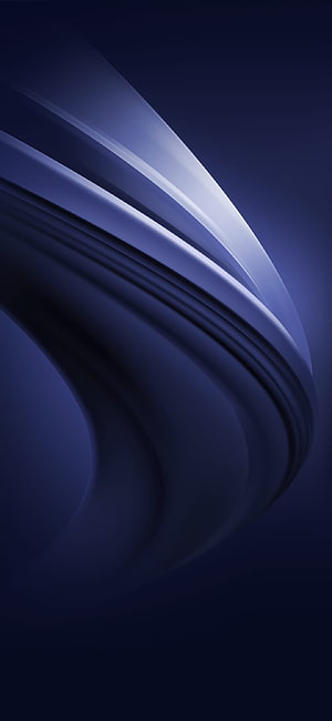 Abstract Blue Curved Lines Wallpaper HD phone wallpaper