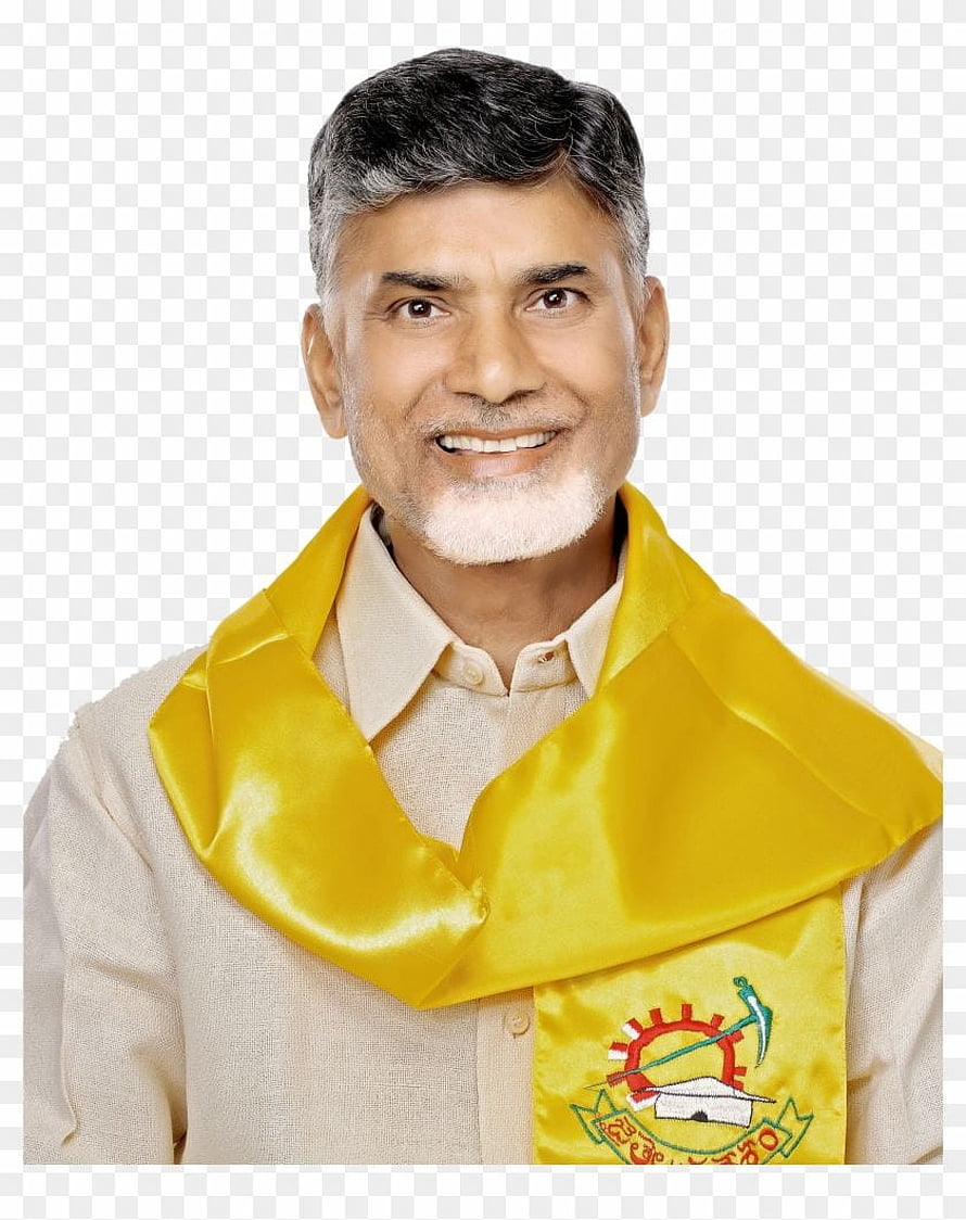 Portrait of Y.S. Jagan Mohan Reddy Wearing Yellow Scarf and Emblem HD phone wallpaper