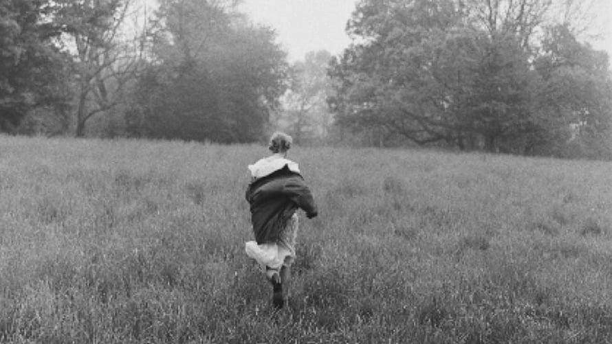 Vintage Black And White Photo Of A Woman Running Away Through A Grassy Field, What to Know: 'Folklore' is the Surprise Return of Taylor Swift!, taylor swift folklore HD wallpaper