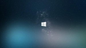 Windows 10 Night Sky Desktop Background with Milky Way and Stars HD wallpaper
