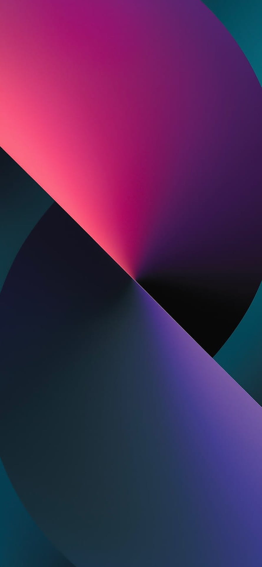 Vibrant Geometric Gradient Abstract Art with Magenta and Purple Tones HD phone wallpaper