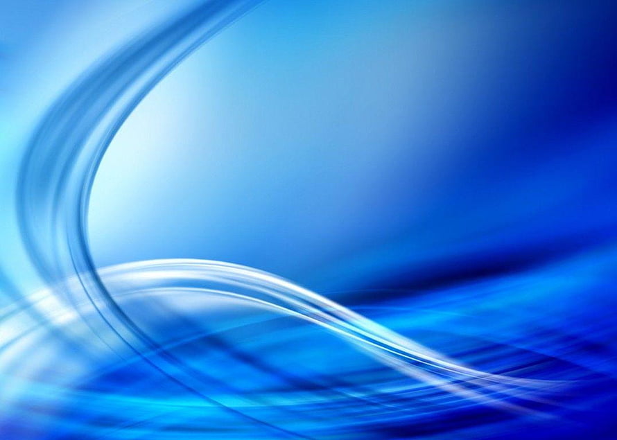 Abstract Blue Swirls and Waves Wallpaper HD wallpaper