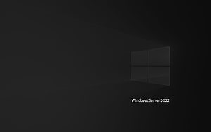 Windows Server 2022 Dark Desktop Wallpaper HD wallpaper