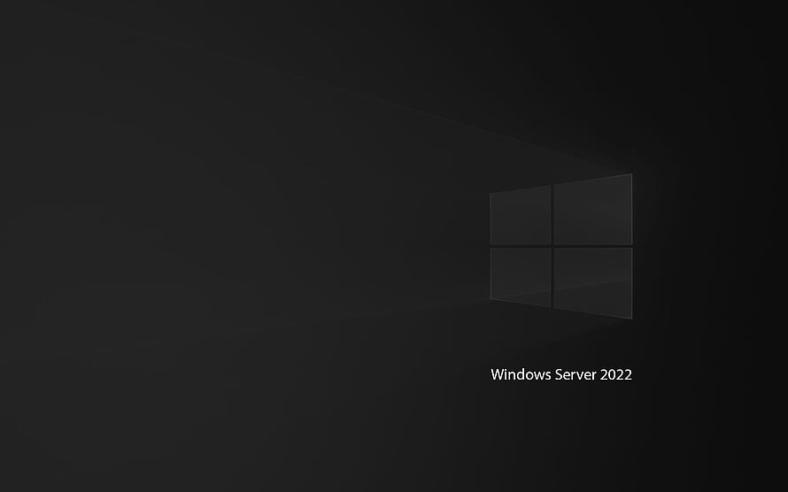 Windows Server 2022 Dark Desktop Wallpaper HD wallpaper