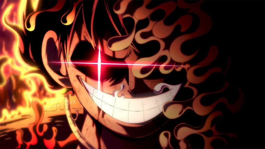 Monkey D. Luffy Gear 5 Sun God Nika Form Anime Wallpaper HD wallpaper