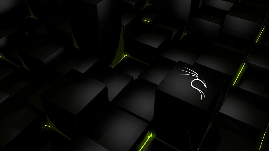 Corsair Gaming Logo on Black Cubes with Neon Green Accents HD wallpaper