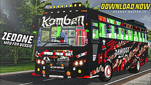 Zedone Custom Bus Skin for Bus Simulator Indonesia Game Mod Download HD wallpaper