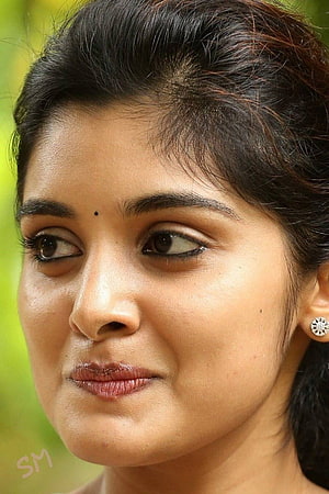 Close-up portrait of Indian actress Rashmika Mandanna with a gentle smile and bindi, Nivetha Thomas by sarushivaanjali, #nivetha thomas HD phone wallpaper