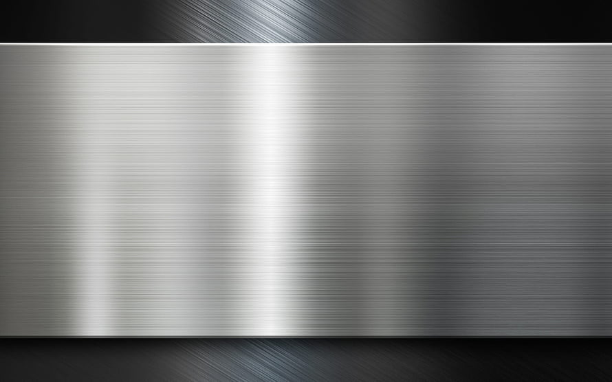 Brushed Silver Metal Texture Background With Horizontal Lines And Soft Lighting HD wallpaper