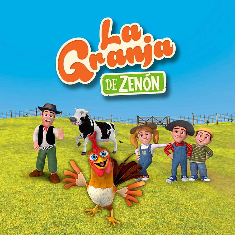 La Granja de Zenón 3D Animated Farm Characters and Animals Wallpaper HD phone wallpaper
