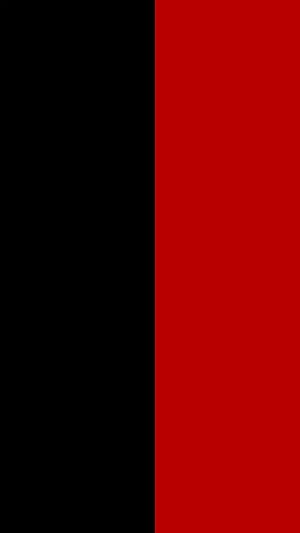Minimalist Split Screen Design with Bold Black and Red Vertical Panels HD phone wallpaper