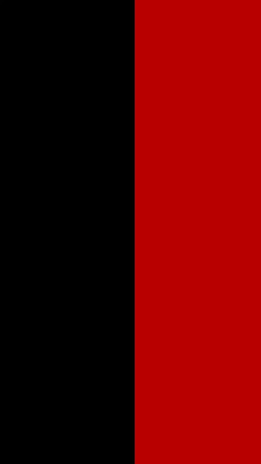 Minimalist Split Screen Design with Bold Black and Red Vertical Panels HD phone wallpaper