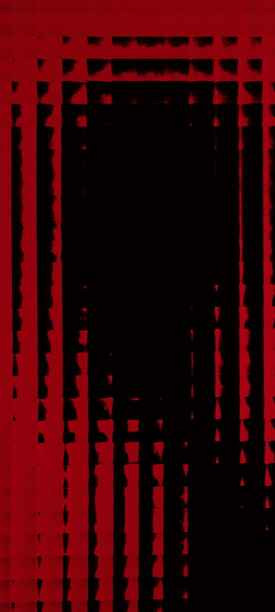 Abstract Red And Black Vertical Stripes Glitch Art Wallpaper HD phone wallpaper