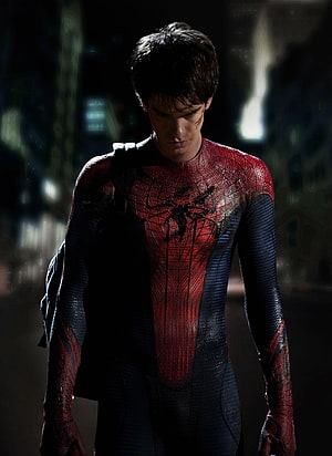 Andrew Garfield as Spider-Man in The Amazing Spider-Man Suit, Andrew Garfield Spider, the amazing spider man HD phone wallpaper