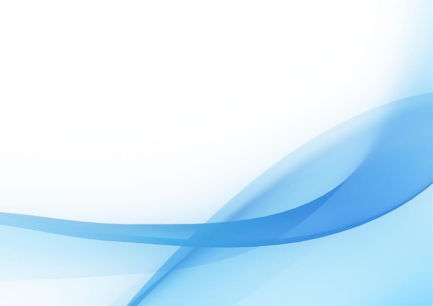 Abstract Blue Wave Background With Smooth Curves And White Space HD wallpaper