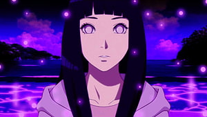 Hinata Hyuga Anime Character Portrait With Purple Glowing Eyes And Magical Atmosphere HD wallpaper