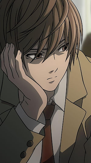 L Lawliet Detective Conan Anime Character Portrait Wallpaper HD phone wallpaper