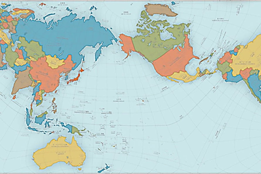 Authagraph World Map Projection Showing Accurate Country Sizes and Shapes HD wallpaper