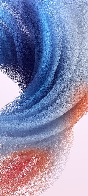 Abstract Flowing Blue and Orange Grainy Texture on White Background HD phone wallpaper