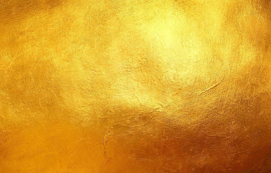 Shiny Gold Leaf Texture Background With Metallic Sheen And Brushed Surface Details HD wallpaper