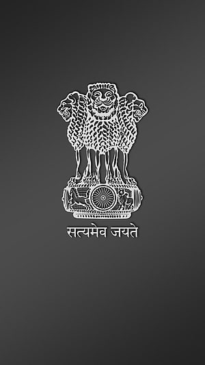 National Emblem of India State Emblem Ashoka Pillar Satyameva Jayate Symbol HD phone wallpaper