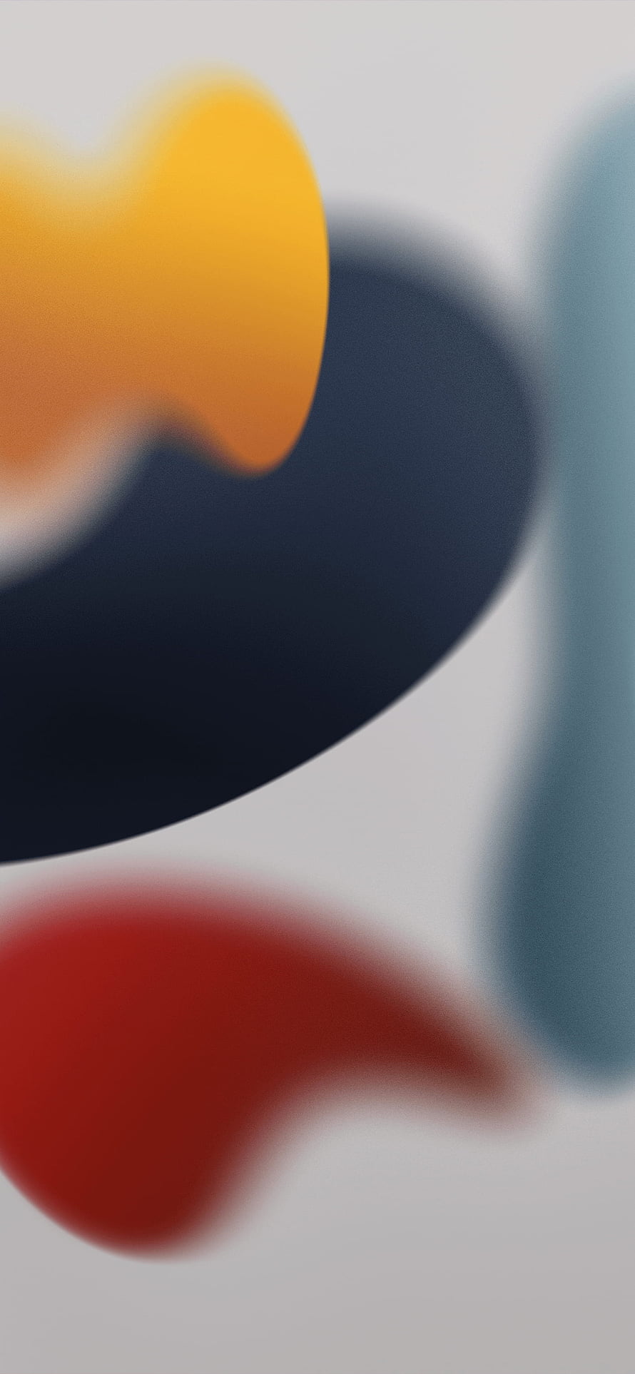 Abstract Colorful Blurred Shapes Wallpaper HD phone wallpaper
