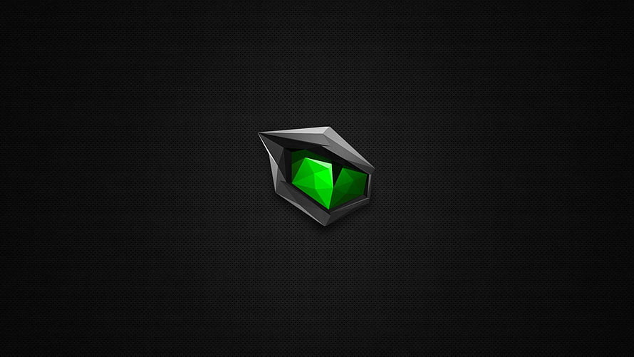 Monster Energy Green Can Logo on Dark Textured Background HD wallpaper