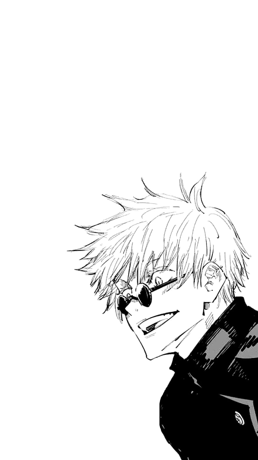 Gojo Satoru Jujutsu Kaisen Manga Style Black And White Anime Character Portrait, Story, gojo manga HD phone wallpaper