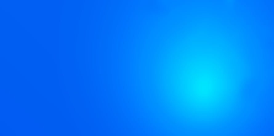 Vibrant Blue Gradient Background With Soft Cyan Center Glow For Desktop HD wallpaper