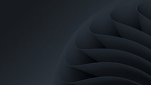 Windows 11 Dark Theme Abstract Wave Pattern Desktop Background HD wallpaper