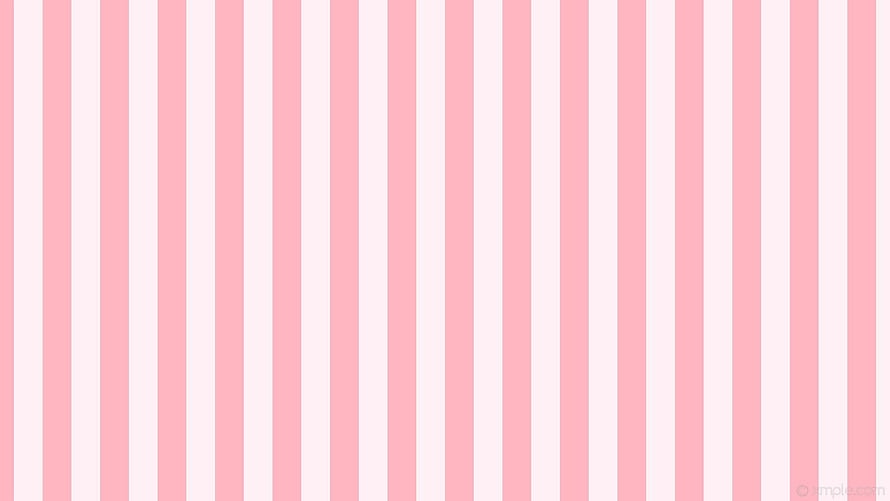 Soft Pastel Pink and White Vertical Stripes Minimalist Pattern HD wallpaper