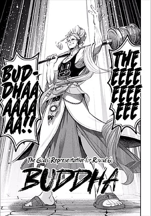 Buddha Character Art from Record of Ragnarok Manga HD phone wallpaper