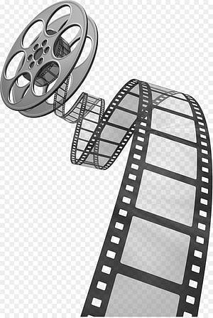 Cinematic Film Reel and Strip on Transparent Background HD phone wallpaper
