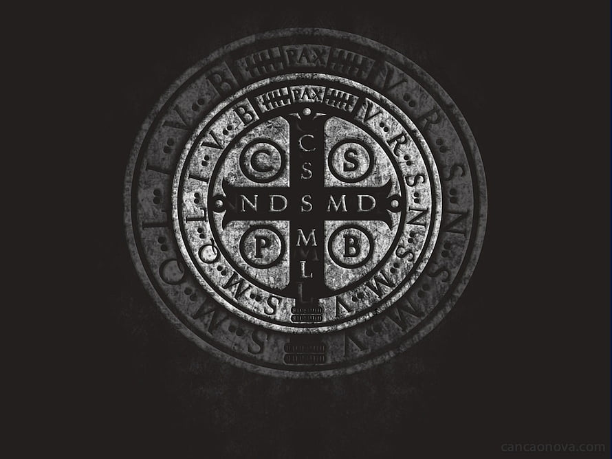 Constitutional Cross of the Knights Templar Symbol in Vintage Silver Texture HD wallpaper