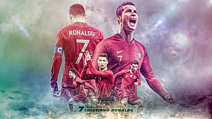 Cristiano Ronaldo Portugal National Team Soccer Player Wallpaper HD wallpaper