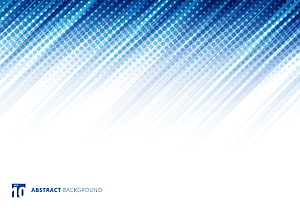 Blue Diagonal Halftone Pattern Abstract Technology Background Design HD wallpaper
