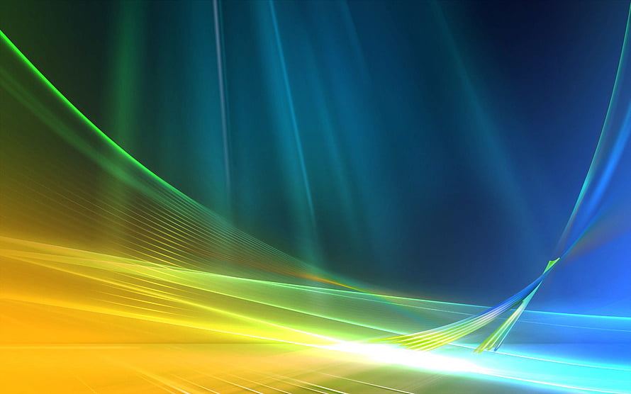 Abstract Colorful Light Streaks and Flowing Lines on Dark Background HD wallpaper