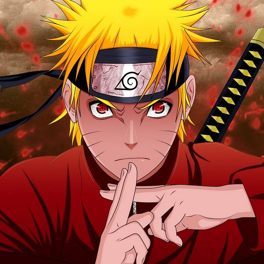 Naruto Uzumaki Sage Mode Anime Character Portrait Wallpaper HD phone wallpaper