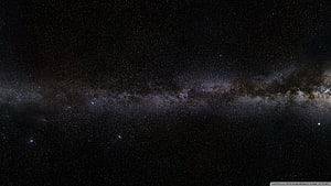 Stunning Milky Way Galaxy Panorama with Dense Star Fields and Cosmic Dust Lanes HD wallpaper