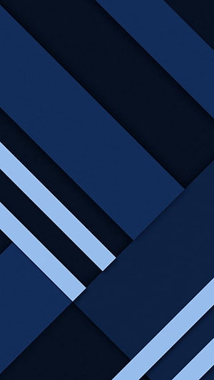 Minimalist Material Design Diagonal Stripes in Deep Navy and Light Blue Tones HD phone wallpaper