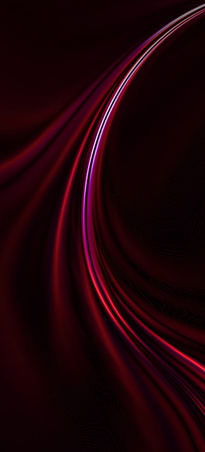 Abstract Dark Red and Purple Neon Light Curves Wallpaper HD phone wallpaper