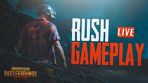 PUBG Mobile character in Hawaiian shirt and helmet behind barbed wire fence HD wallpaper