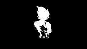Dragon Ball Super Goku Black Silhouette Wallpaper HD wallpaper