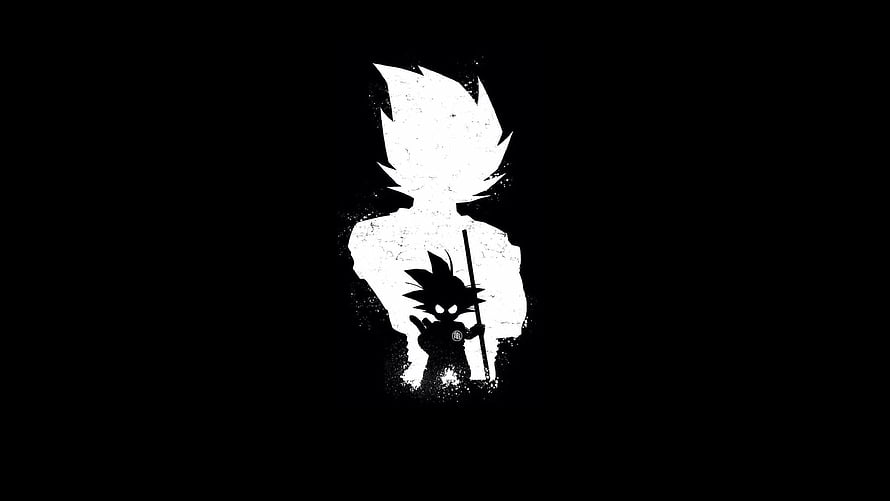Dragon Ball Super Goku Black Silhouette Wallpaper HD wallpaper