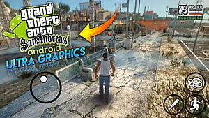 Grand Theft Auto San Andreas Android Gameplay With Ultra Graphics Mod HD wallpaper