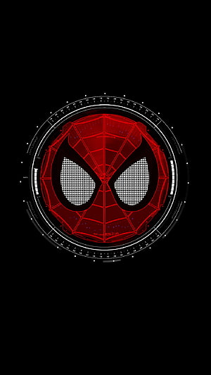 Spider-Man Iron Spider HUD Interface Digital Mask Design, mobile spider man, #Spider HD phone wallpaper