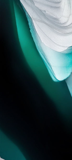 Vivo V20 Pro Abstract Teal and White Flowing Fabric Wallpaper HD phone wallpaper